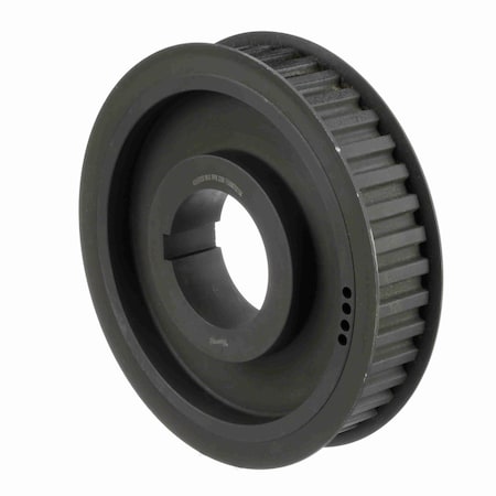 Browning Steel Bushed Bore Gearbelt Pulley, 40XHR200 40XHR200